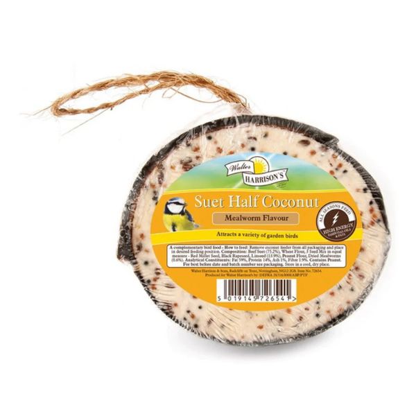 Walter Harrison&#39;s Half Coconut Suet Feeder
