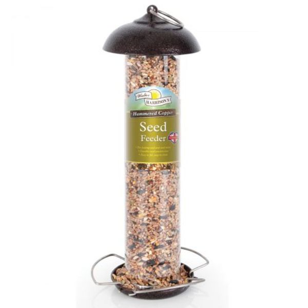 Walter Harrison&#39;s Hammertone Copper Seed Feeder