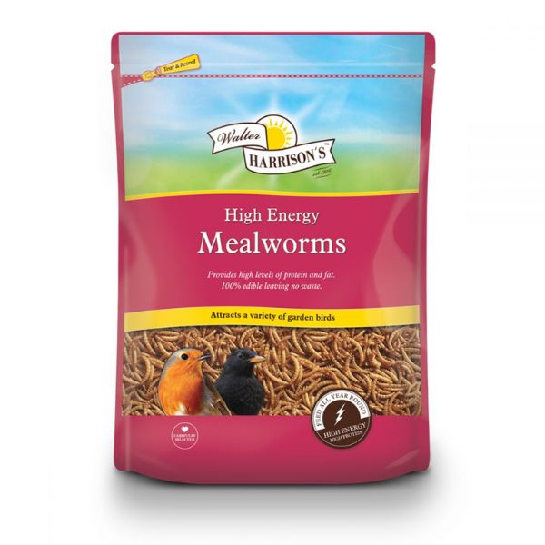 Walter Harrison&#39;s High Energy Mealworms (100g)