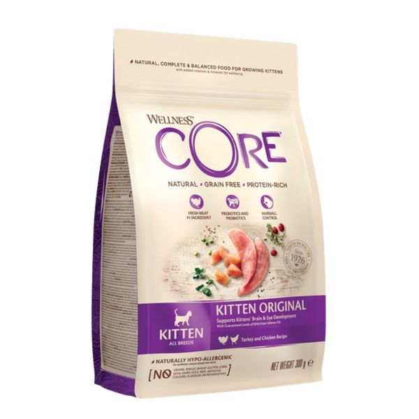 Wellness CORE Cat Dry Kitten Food (Turkey &amp; Chicken)