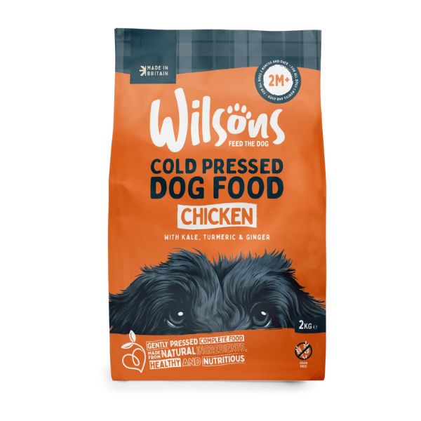 Wilsons Premium British Cold Pressed Dog Food Chicken