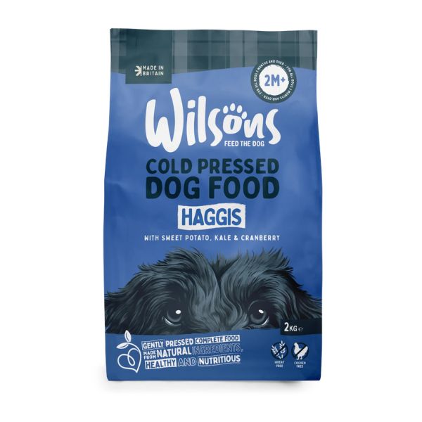 Wilsons Premium British Cold Pressed Dog Food Haggis