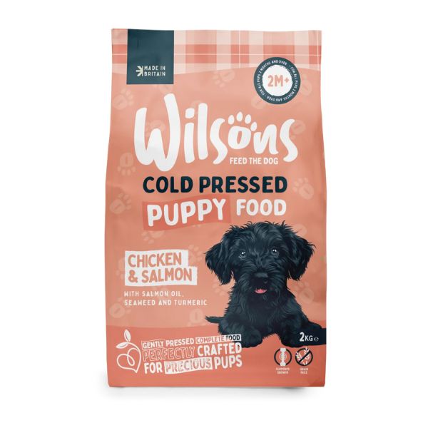 Wilsons Puppy Premium British Cold Pressed Dog Food Chicken &amp; Salmon
