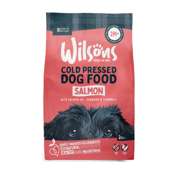 Wilsons Premium British Cold Pressed Dog Food Salmon