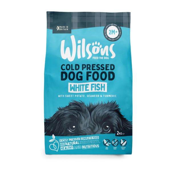 Wilsons Premium British Cold Pressed Dog Food White Fish