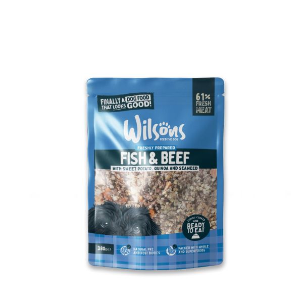 Wilsons Fresh Dog Food Fish &amp; Beef