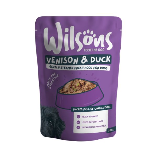 Wilsons Fresh Dog Food Venison &amp; Duck