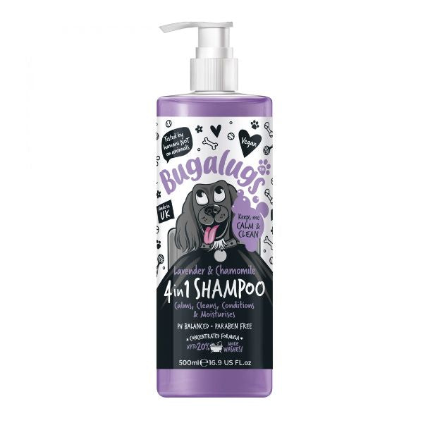 Bugalugs Lavender &amp; Chamomile 4 In 1 Shampoo