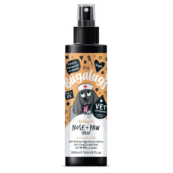 Bugalugs Antiseptic Nose &amp; Paw Spray (200ml)