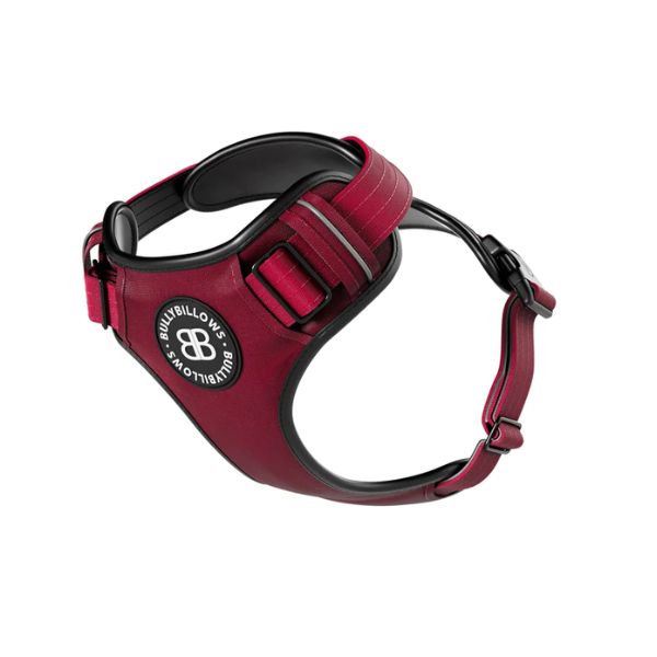 Bully Billows Premium Comfort Harness (Burgundy)