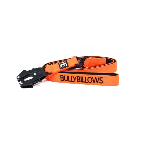 Bully Billows 1.4m Swivel Combat Lead Neoprene Lined Secure Rated Clip with Soft Handle