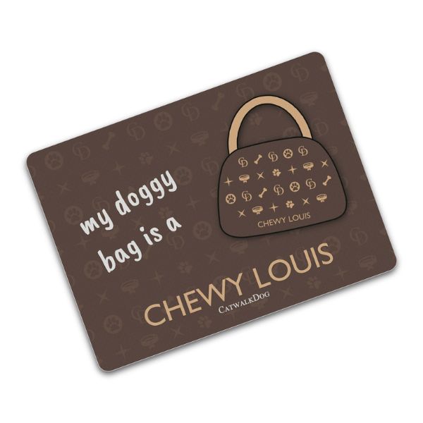 CatwalkDog Chewy Louis Feeding Mat