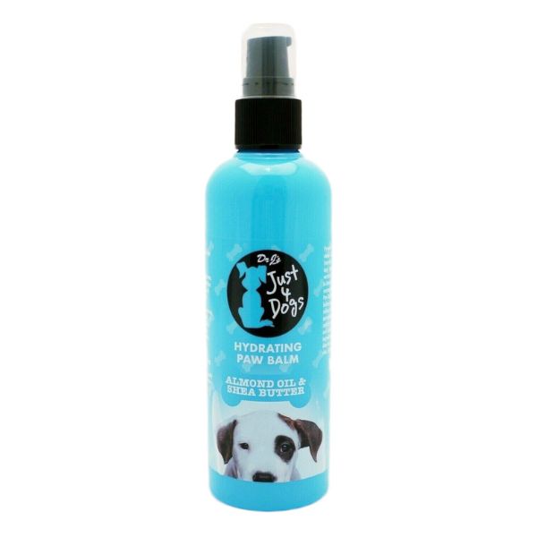 Dr J&#39;s Just 4 Dogs Hydrating Paw Balm - Almond Oil &amp; Shea Butter (150ml)