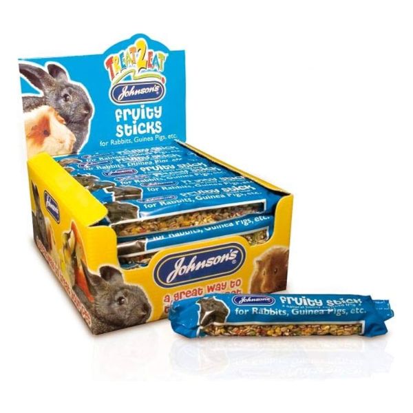 Johnsons Fruity Sticks For Rabbit And Guinea Pigs