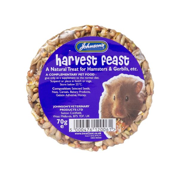 Johnson&#39;s Harvest Feast for Hamsters &amp; Gerbils