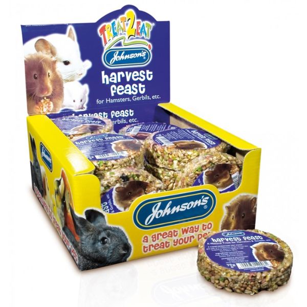 Johnsons Harvest Feast For Hamsters And Gerbils