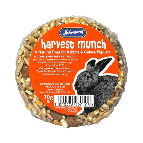 Johnson's Harvest Munch for Rabbits & Guinea Pigs