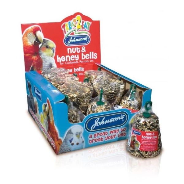 Johnson&#39;s Parrot Nut &amp; Honey Bell (50g)