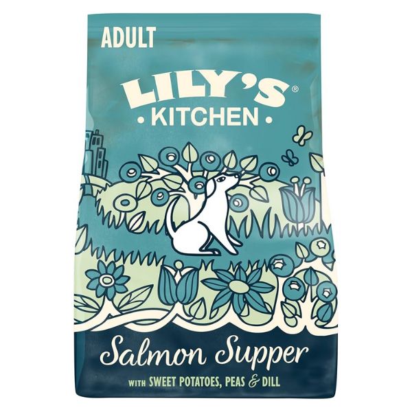 Lily&#39;s Kitchen Salmon Supper Dry Food (2.5kg)