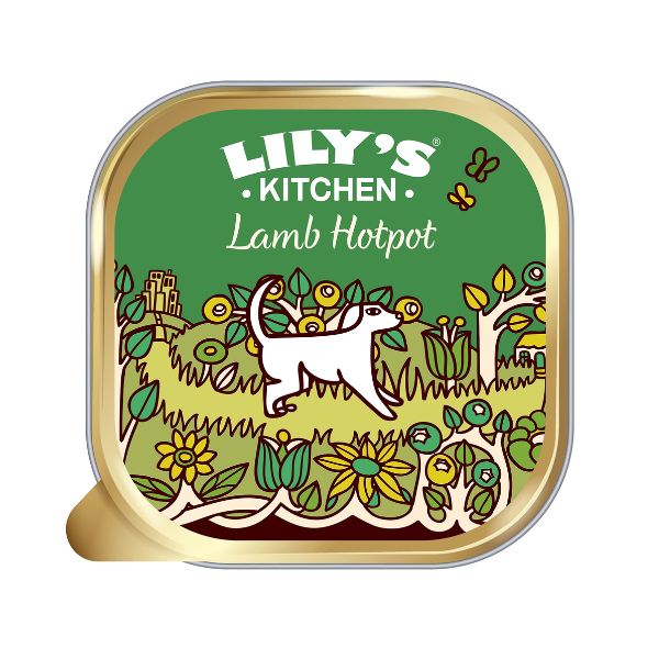 Lily&#39;s Kitchen Wet Dog Tray Lamb Hotpot 150g x 10