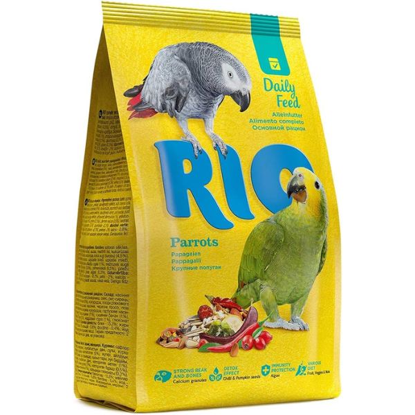 Rio Daily Feed For Parrots - 1KG