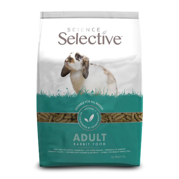 Science Selective Adult Rabbit Food - 1.5kg