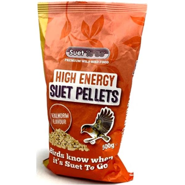 Suet To Go High Energy Suet Pellets - Mealworm Flavour