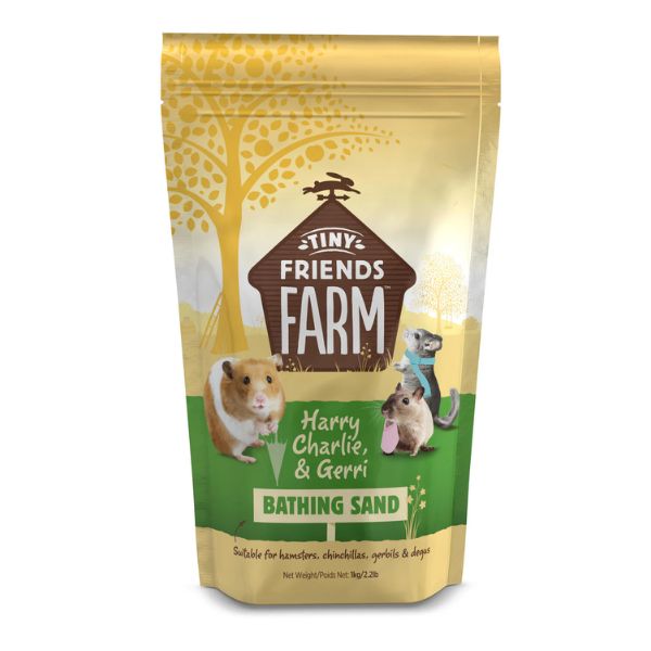 Tiny Friends Farm Harry, Charlie &amp; Gerri Bathing Sand 1Kg